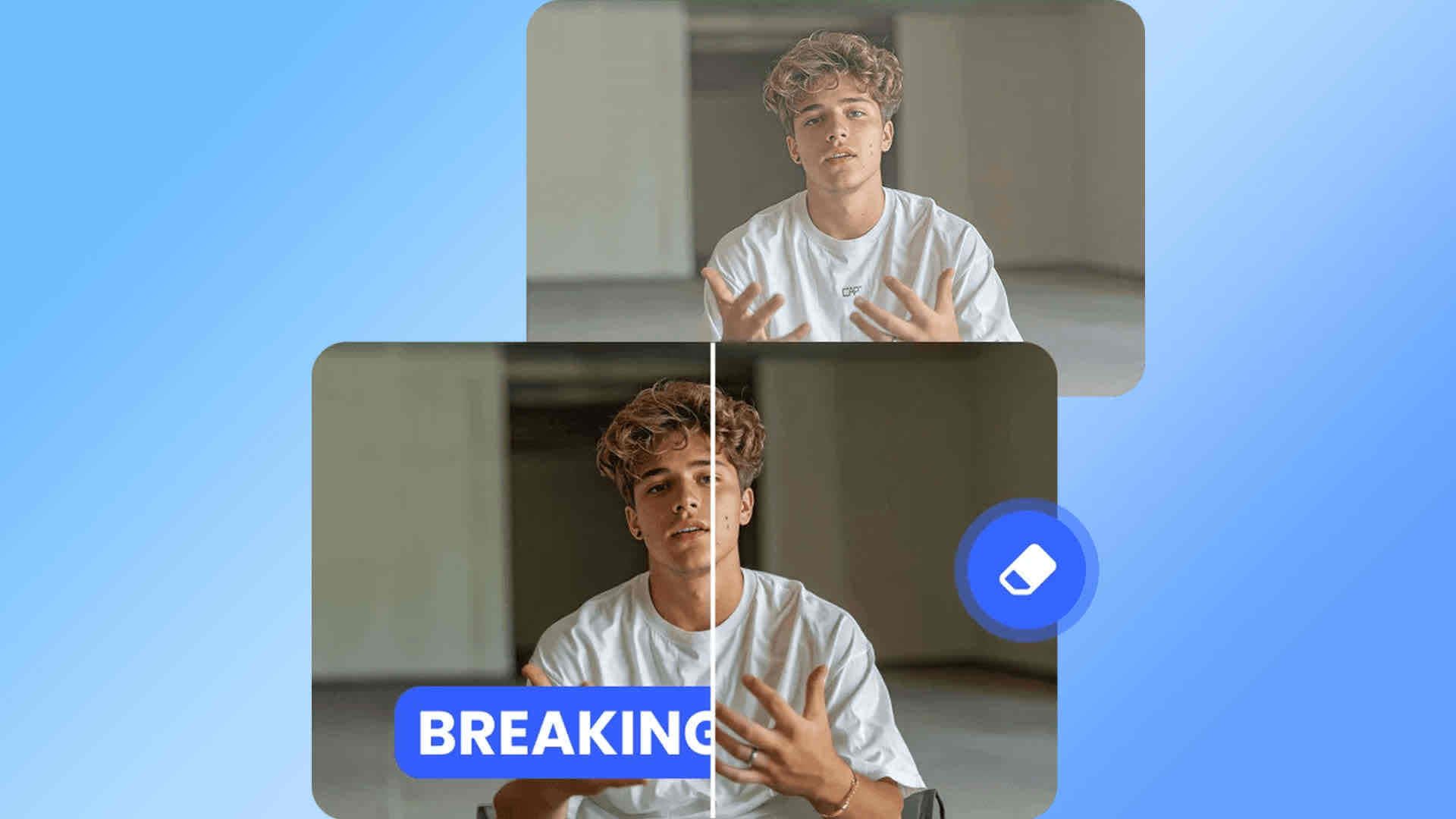Erase Captions from Youtube Videos